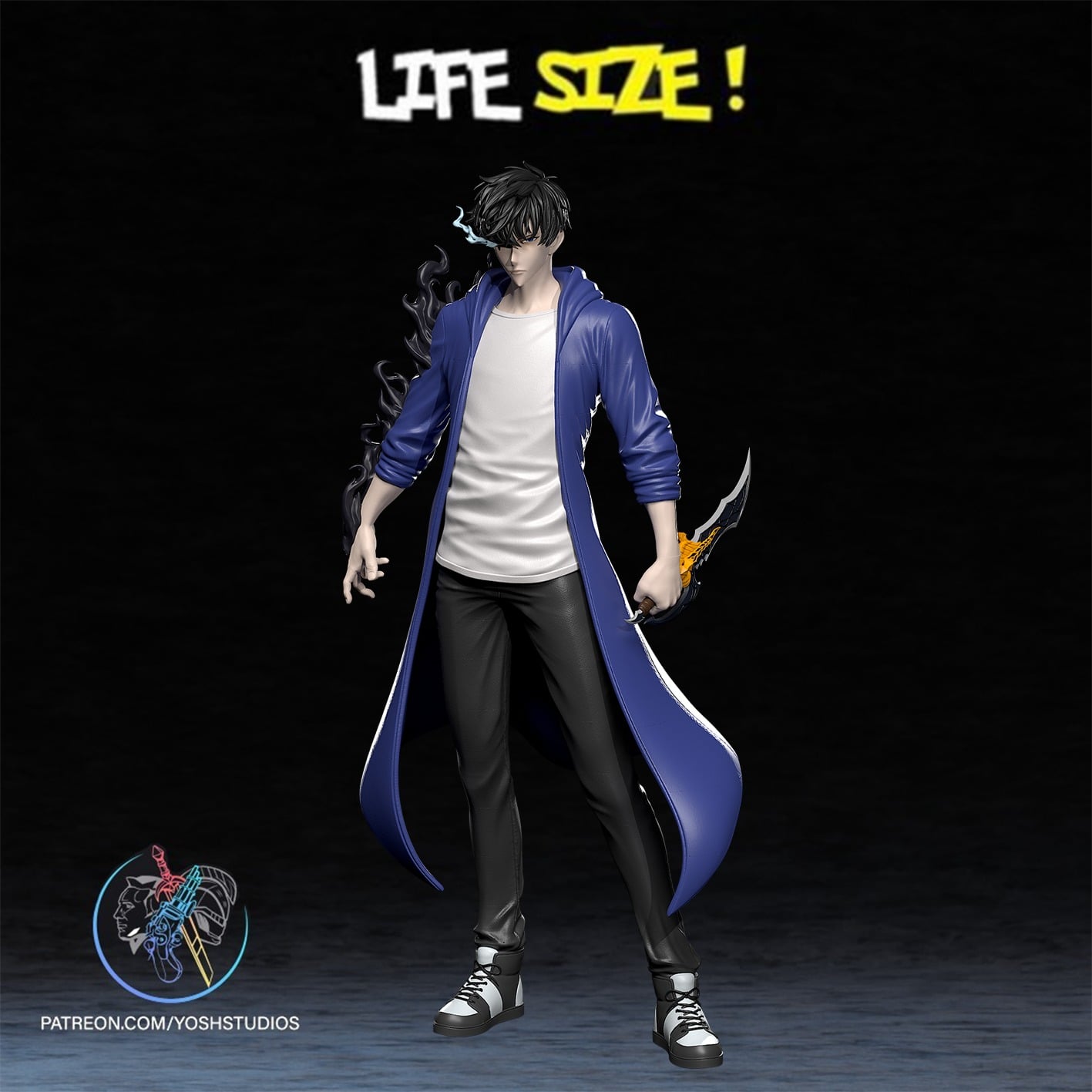 Life Size Aura Farmer 3D Printer File STL 3d model