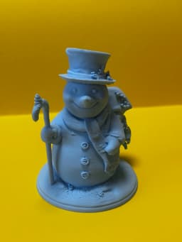 Christmas snowman 3d model