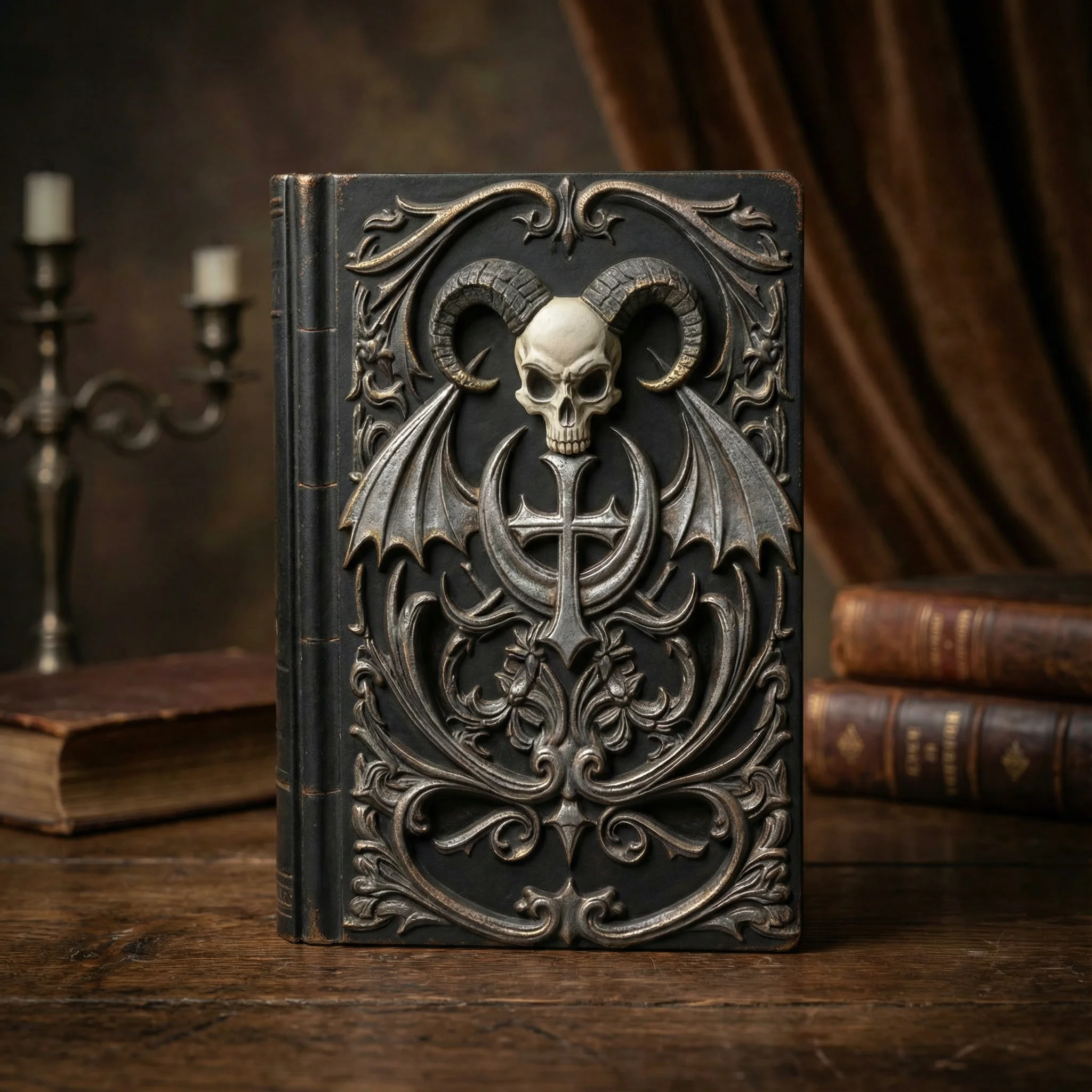 Gothic Book Box 3d model
