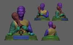 Cristiano Ronaldo 3D Scanning STL Printable 3d model