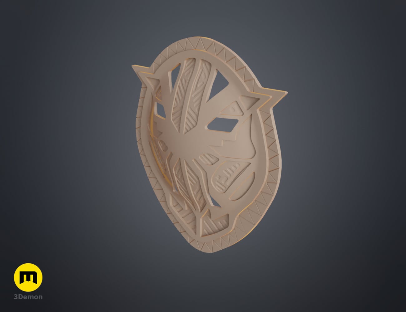 Wakanda Okoye buckle 3d model