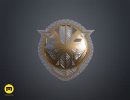 Wakanda Okoye buckle 3d model