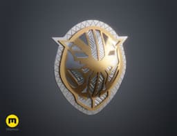 Wakanda Okoye buckle 3d model