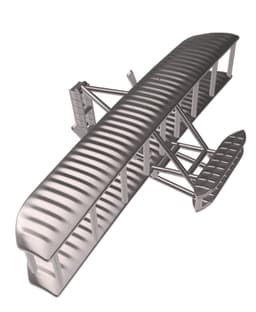 Wright Flyer I 3d model