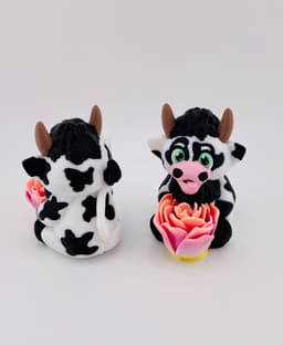 Mother's Day Roseables Cow 3d model
