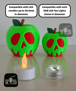 Toxic Apple Lantern / 3MF Included 3d model