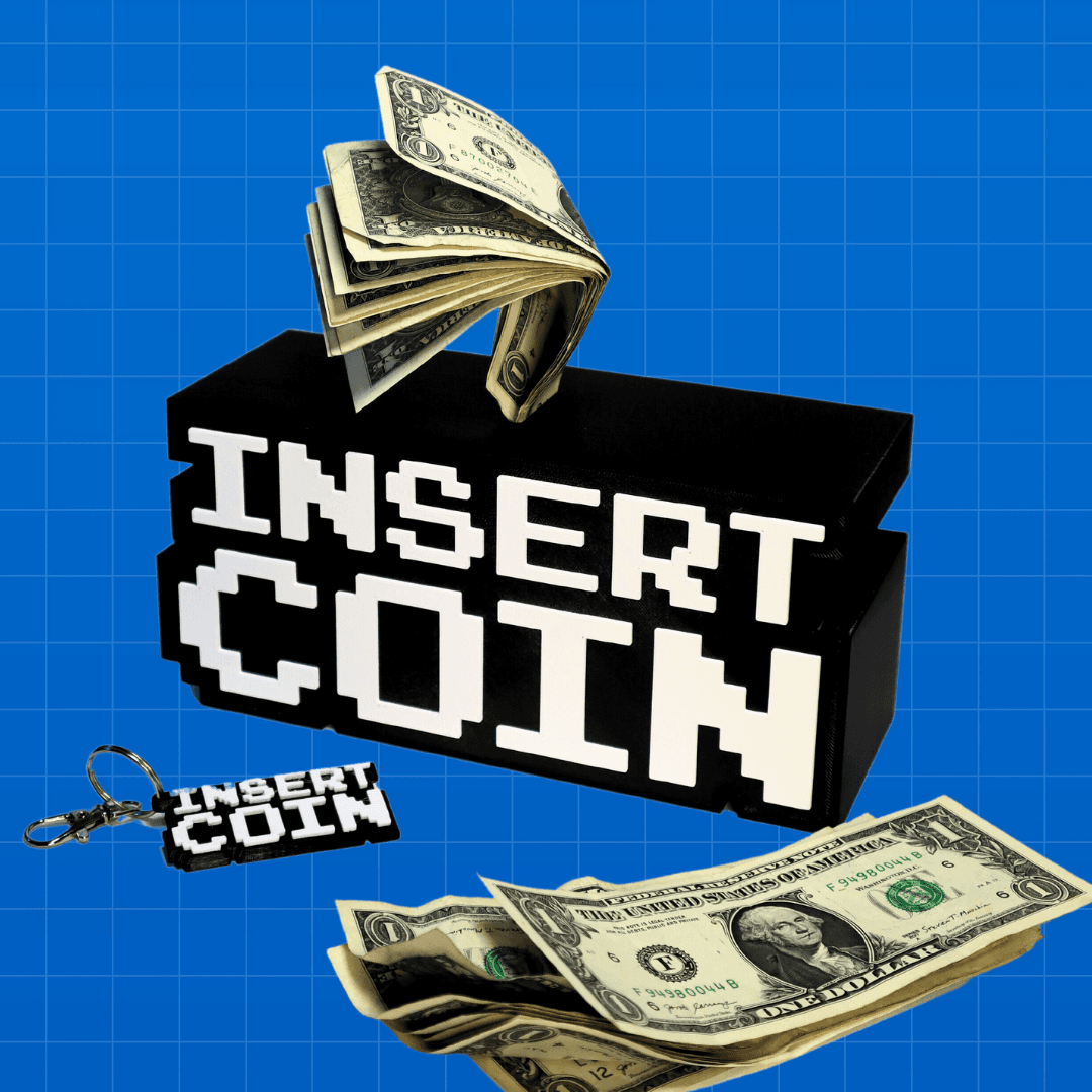 Insert Coin - Money Bank 3d model