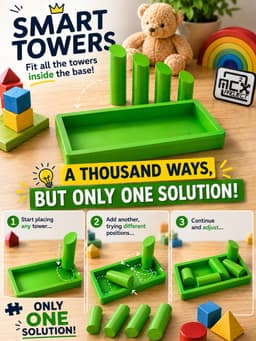 Smart Towers 3d model