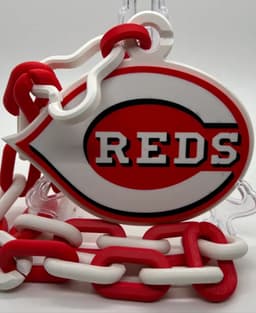 Cincinnati Reds Oversized Chain 3d model
