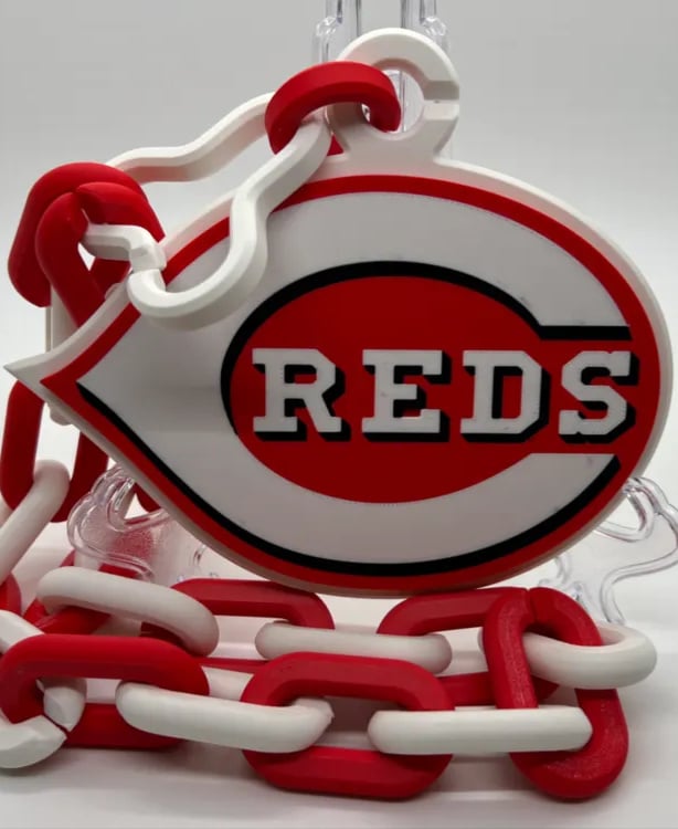 Cincinnati Reds Oversized Chain 3d model