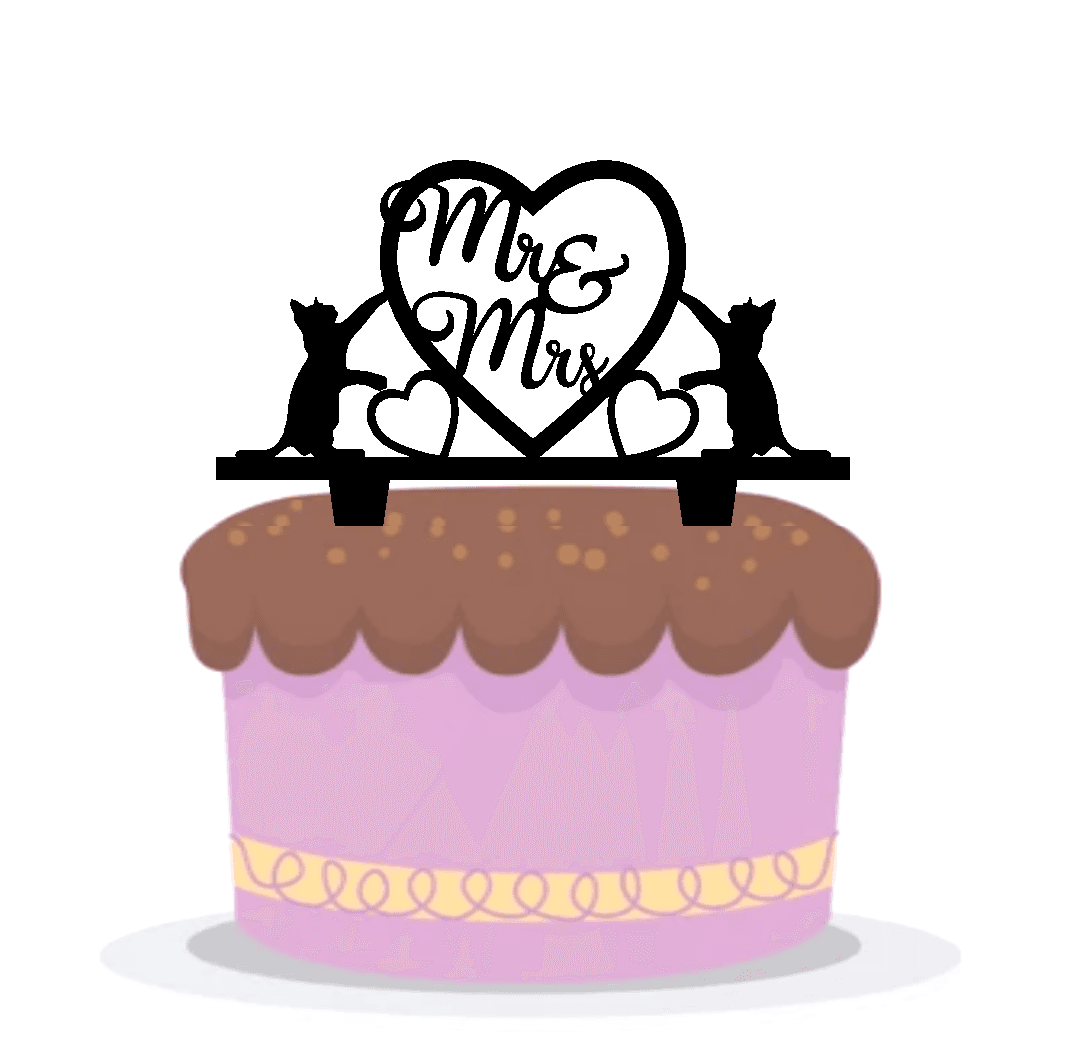CAKE TOPPER 3d model