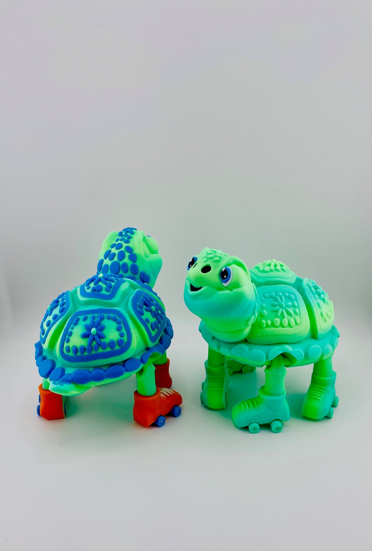Turtle Roller Skate Flexi 3d model