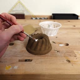 Concrete candle holder “Gugelhupf” 3d model