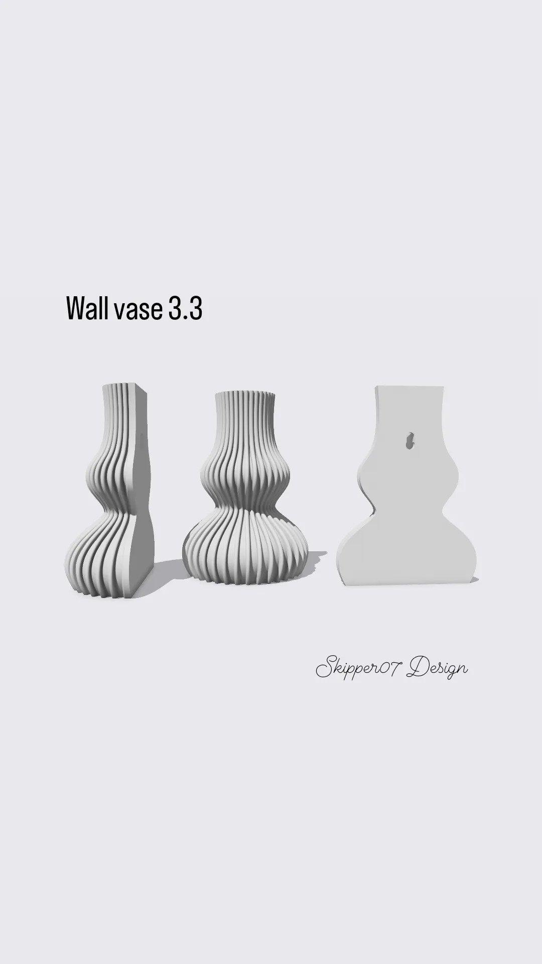 Wall Vase 3.3.stl 3d model