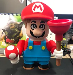 Very cool and everything fits perfectly. I made two hands with holes so that it can carry everything. The left hand is a reflection of the right. 3d model