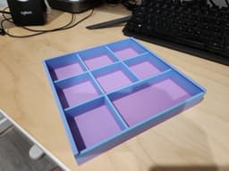 Game Piece Storage Box 3d model