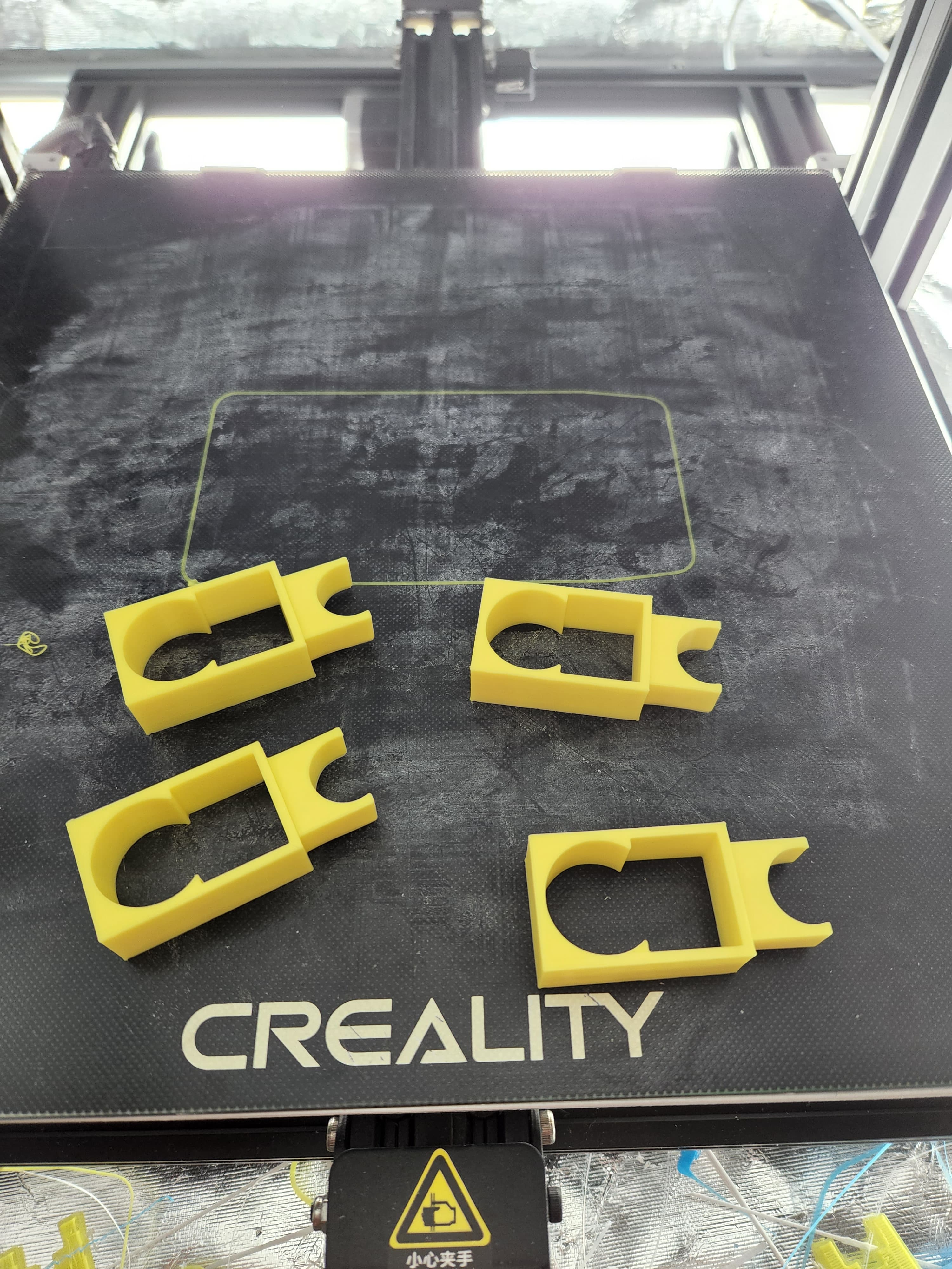 Creality Enclosure Light Holder for LED T5 Fixture 3d model
