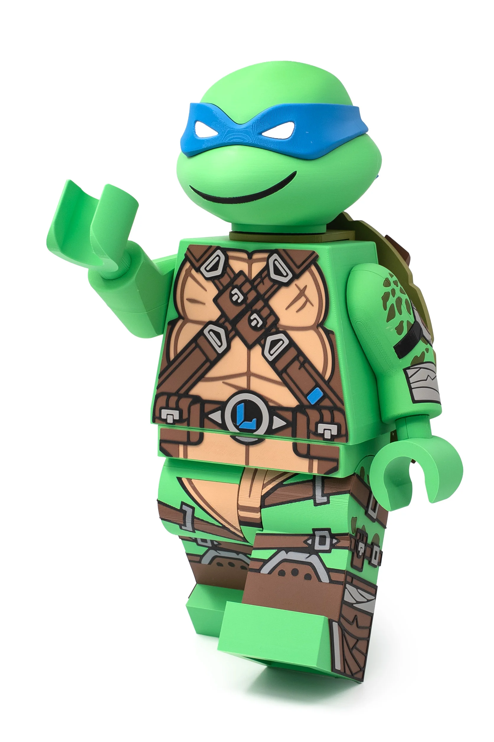 TMNT Leonardo Modular Figure 3d model