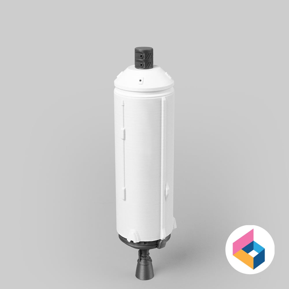 Falcon 9 second stage 3d model
