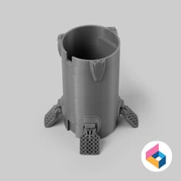 Falcon 9 second stage 3d model