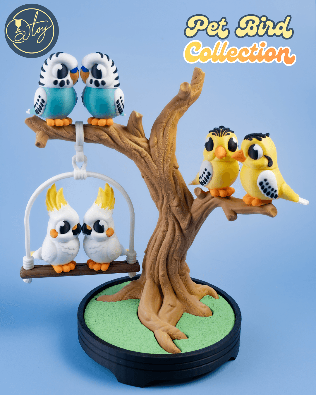 Pet Bird Collection 3d model