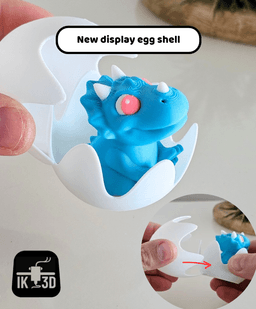 Breakable Surpirse Eggs - Dinosaur Wave 1 / No Supports / 3MF 3d model