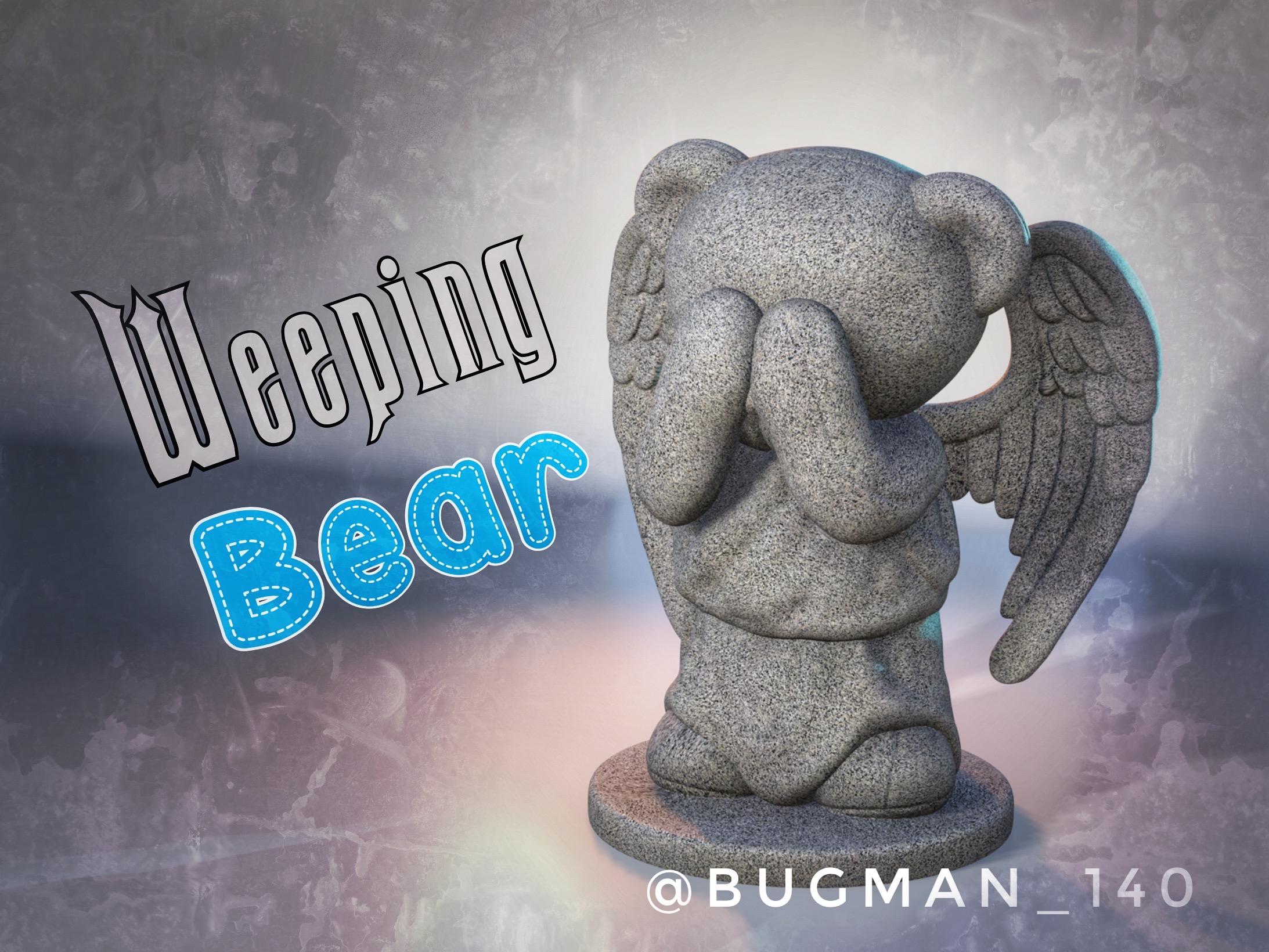 Weeping Bear.stl 3d model