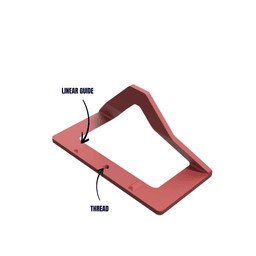LAPTOP / TABLET STAND WITH LOCK MECHANISM / LAPTOP STAND / MACBOOK STAND / OFFICE ORGANIZER 3d model