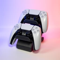 Dual Controller Holder, Modern 3d model