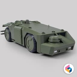 Alien APC 3d model