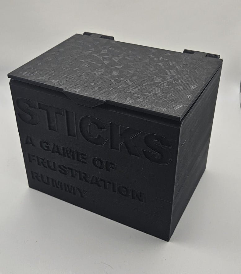 Sticks: A Game of Frustration Rummy 3d model