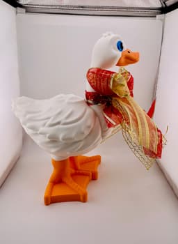Dress Up Porch Goose for Goose Gear 3d model