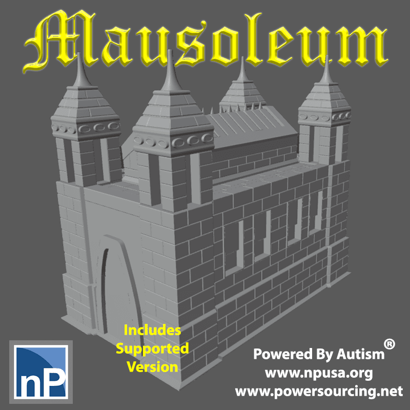 Modern Marvels - Mausoleum 3d model