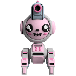 UwU Shadow Force Zero Mech Miniature: 3D Printable Tabletop Game Model 3d model