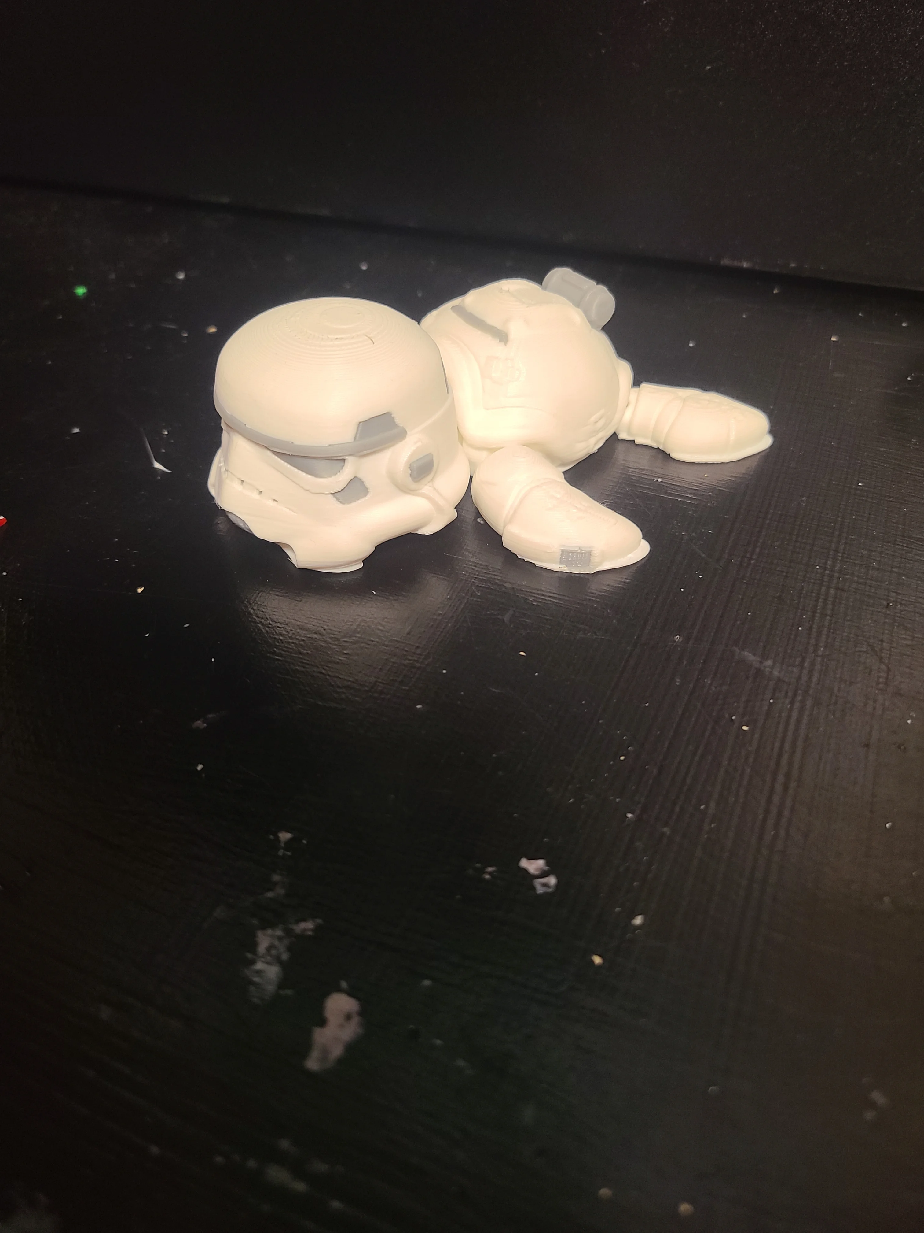 Forgot to change black from grey, but for g-babies so not an issue.
First layer seemed to move a little shift but no real concerns.
Thanks love these turtles