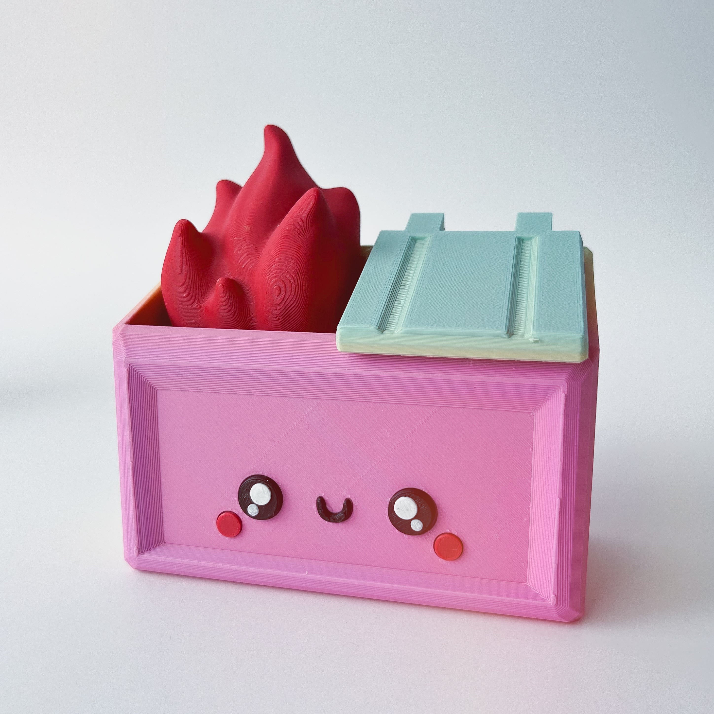 Dumpster Fire 3d model
