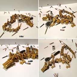 steampunk dragon 3d model
