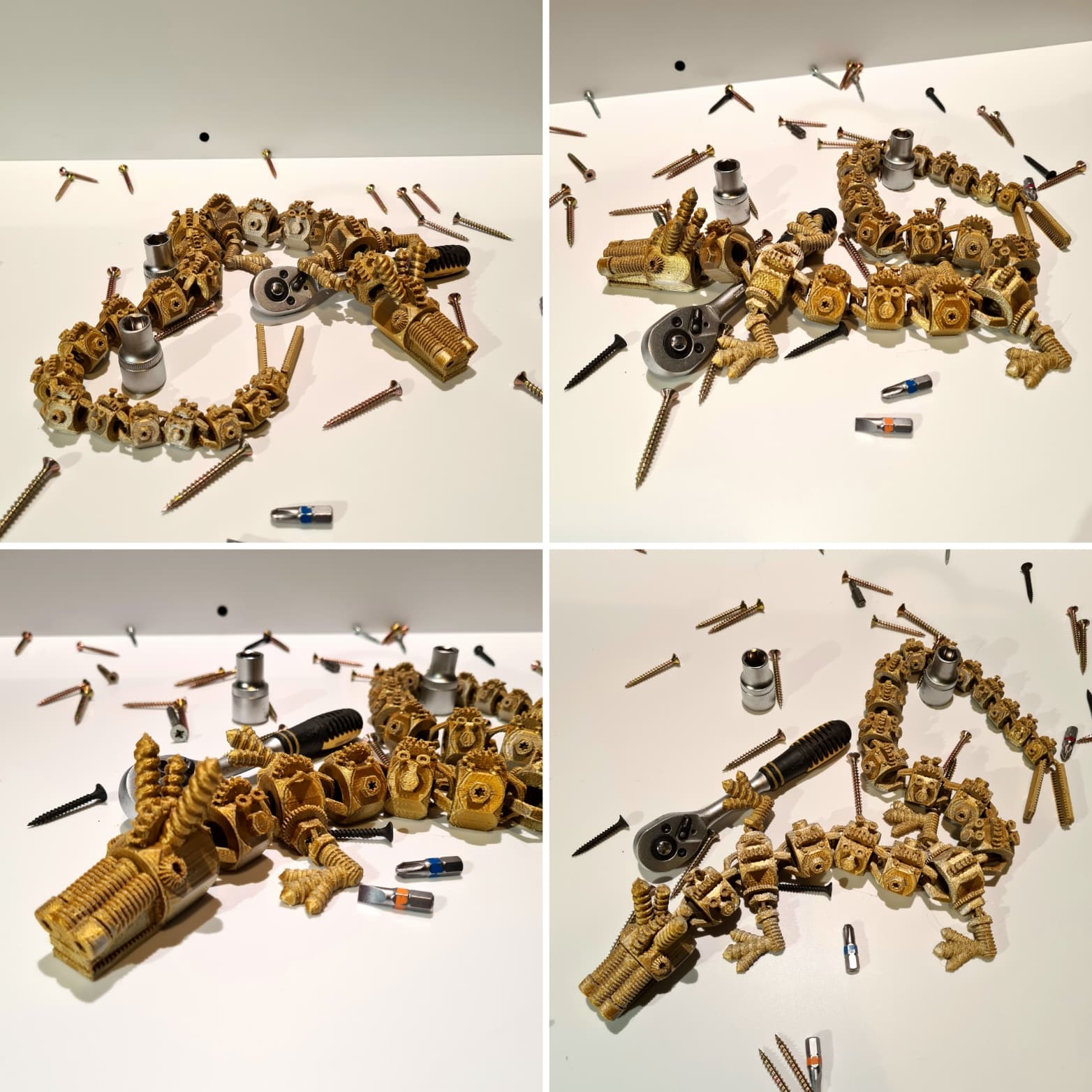 steampunk dragon 3d model