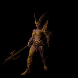Knight Valkyrie 3d model