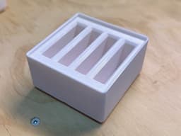 Gridfinity Vertical Breadboard Holder 3d model