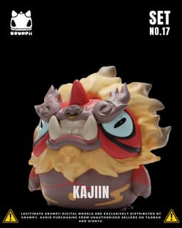 Grumpii 3D Printable Art Toy - Chubbii Series - Set 17 3d model