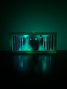 Solo Leveling Statue - LED Lightbox 3d model