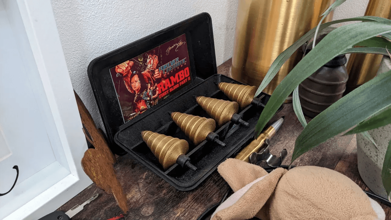 Rambo's Explosive Arrow Tips Box 3d model