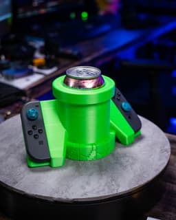 Warped Cup - Nintendo Joy Con Grip 12oz Can Cup! 3d model