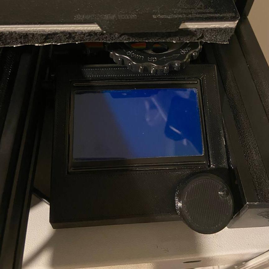 Ender 3 inside screen case 3d model