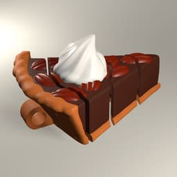 Slice of Joy (Pecan Pie) – Wiggle Budz – (Harvest Hearts Collection) 3d model