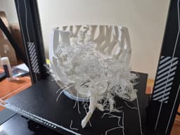 I tried printing model 2 times , one with support and other without , by ELEGOO Neptune 4 pro, and I have faced same issue as photo, note that I resized model and I used only 80% from original model and used PLA filament.
Can you tell me reason and recommend how can solve issue?
3d model