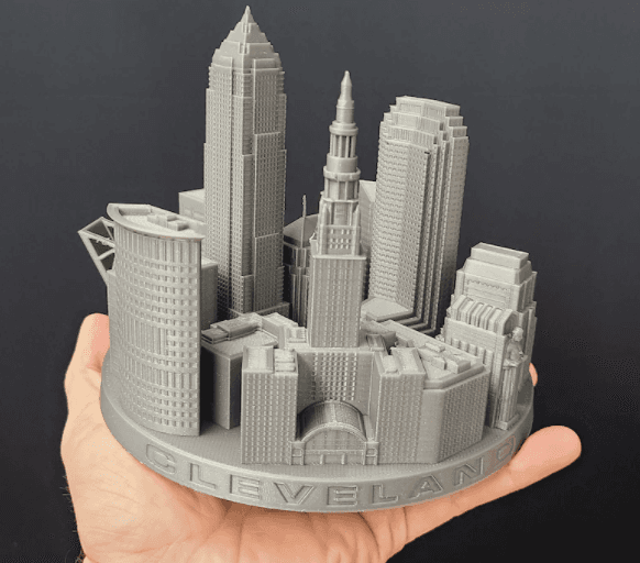 Cleveland Skyline 3d model