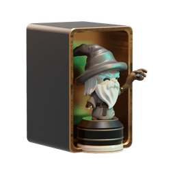 Gandalf Book Case Display 3d model