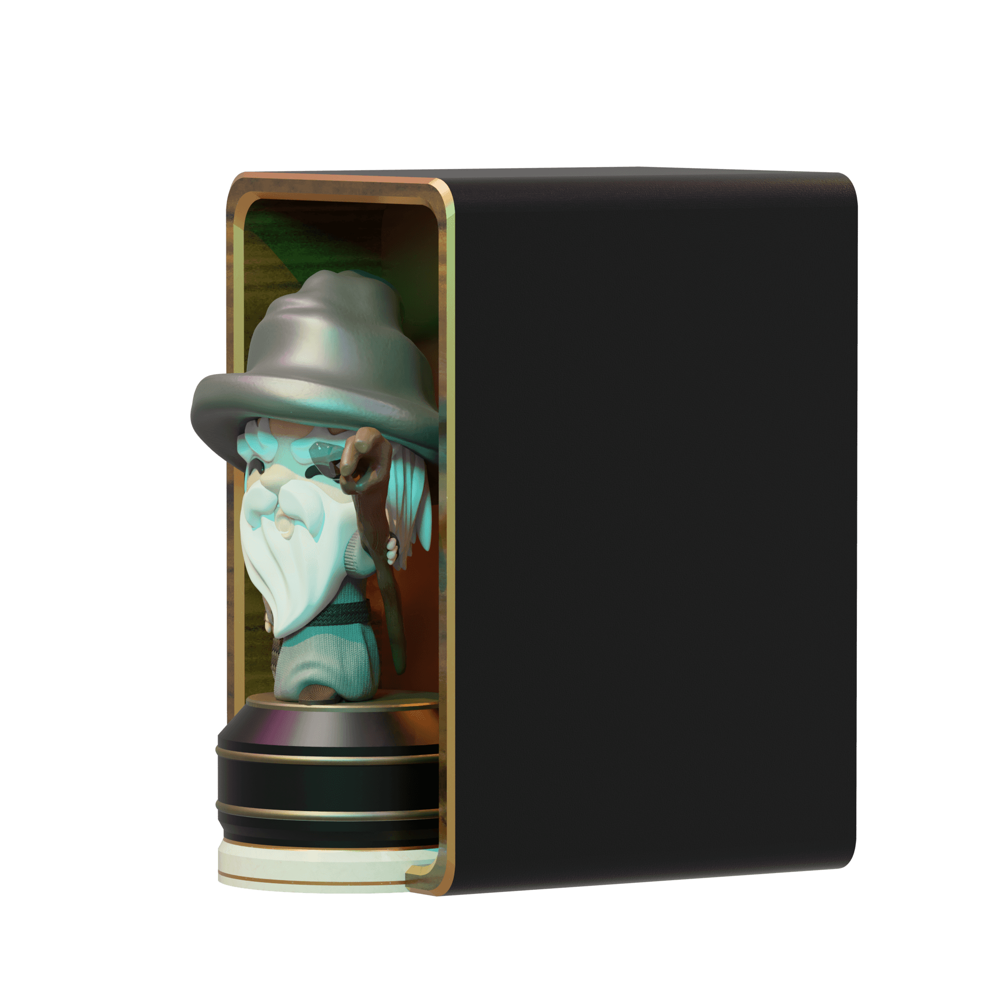 Gandalf Book Case Display 3d model